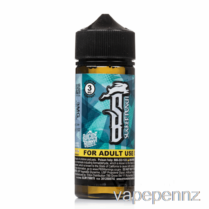 Sucker Punch - Suicide Bunny - 120mL 6mg VAPE NZ